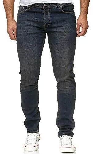 Reslad Jeans Reslad Jeans-Herren Slim Fit Basic Style Stretch-Denim Männer Jeans-Hose RS-2063