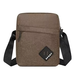 Aucuu Taschen & Rucksäcke Aucuu Umhängetasche Schultertasche Messenger Bag, Umhängetasche Klein Herren, Oxford Herren Tasche, Herrentasche Zum Umhängen, Handy Schultertasche, Crossbody Handytasche für Arbeit Reise Alltagsleben