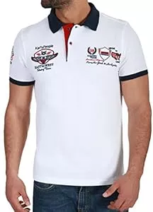 Karl´s People  Karl´s People Kurzarm Poloshirt für Herren 100% Baumwolle by Carisma • Herren Polo Shirt mit Stickerei • Angenehmes Regular Fit Shirt für Büro und Freizeit K-103