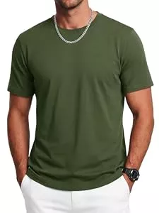 Cavva  Cavva UV Shirt Herren Sommer Kurzarm T Shirt UPF50+ Rundhals Funktionsshirt Bambus Freizeit Atmungsaktiv Oberteil