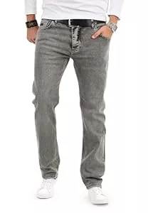ALESSANDRO SALVARINI Jeans ALESSANDRO SALVARINI Designer Herren Jeans Hose Basic Jeanshose AS390-AS394