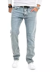 ALESSANDRO SALVARINI Hosen ALESSANDRO SALVARINI Designer Herren Jeans Hose Basic Jeanshose AS390-AS394