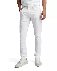 G-STAR Jeans G-Star RAW Herren Revend FWD Skinny Jeans, Weiß (Paper White gd D20071-C258-G547), 30W / 32L