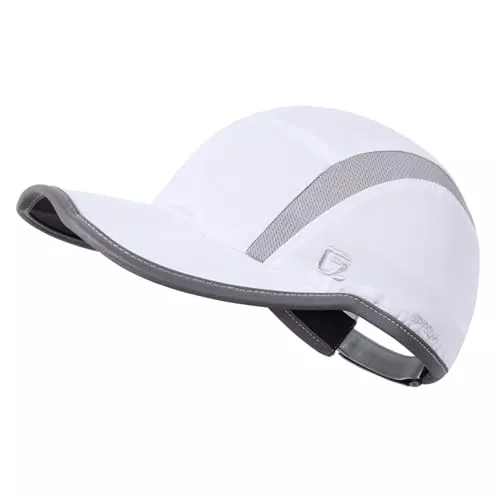 GADIEMKENSD Hüte & Mützen GADIEMKENSD UPF50+ Folding Outdoor Hat Unstructured Reflective Design Breathable Soft Sport Cap for Outdoor Sport