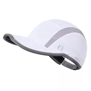 GADIEMKENSD Hüte & Mützen GADIEMKENSD UPF50+ Folding Outdoor Hat Unstructured Reflective Design Breathable Soft Sport Cap for Outdoor Sport