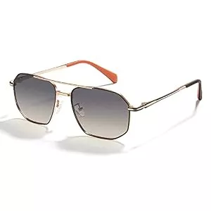 Cyxus  Cyxus Sonnenbrille Herren Damen Klassisch Polarisiert Sonnenbrille Outdoor UV 400 für Fahren Angeln Reisen Metallrahmen