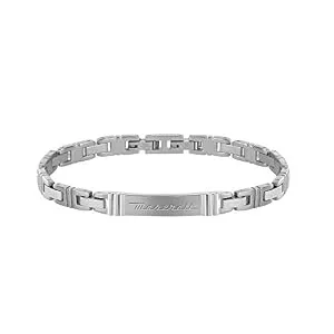 Maserati Schmuck MASERATI Herren-Kettenarmband Edelstahl JM218AMF03