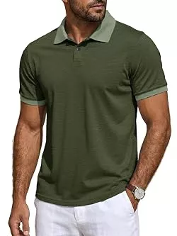 Runcati Poloshirts Runcati Herren Poloshirt Sommer Kurzarm Golf Shirt Männer Polohemd | Baumwolle Poloshirt,Langarmshirts,Casual,T-Shirt,Outdoor Polohemd,Regular Fit