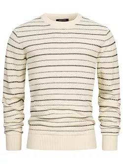 Indicode Pullover & Strickmode Indicode Herren INMoltilion Strickpullover Herrenpulli aus 100% Baumwolle