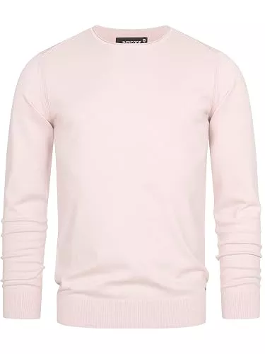 Indicode Pullover & Strickmode Indicode Herren Gamal Strickpullover Herrenpullover aus 80% Baumwolle