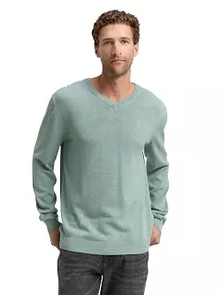 TOM TAILOR Pullover & Strickmode TOM TAILOR Herren 1039811 Strickpullover mit V-Ausschnitt