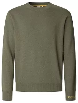 Pepe Jeans Pullover & Strickmode Pepe Jeans Herren Andre Crew Neck Strickwaren