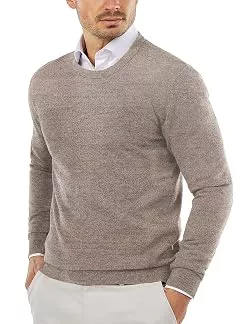 COOFANDY Pullover & Strickmode COOFANDY Pullover Herren mit Rundhals