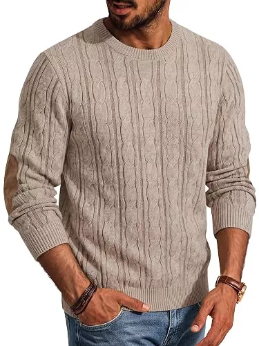 PJ PAUL JONES Pullover & Strickmode PJ PAUL JONES Pullover Herren mit Rundhalsausschnitt Langarm Strickpullover