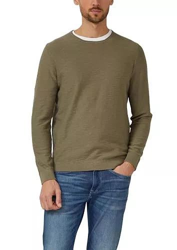s.Oliver Pullover & Strickmode s.Oliver Herren Strickpullover – Regular Fit, Flammgarn, Crew Neck