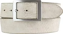 BELTINGER Gürtel BELTINGER Herren-Gürtel aus weichem Vollrindleder mit Doppel-Schnalle Vintage-Look 4 cm | Jeans-Gürtel für Herren 40mm | Ledergürtel Used-Look