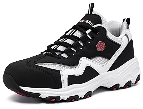 LARNMERN Sneaker & Sportschuhe LARNMERN Sicherheitsschuhe Herren Damen Arbeitsschuhe,rutschfest Schutzschuhe mit Stahlkappen Anti-Punktion Atmungsaktiv L91169 35-47