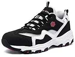 LARNMERN Sneaker & Sportschuhe LARNMERN Sicherheitsschuhe Herren Damen Arbeitsschuhe,rutschfest Schutzschuhe mit Stahlkappen Anti-Punktion Atmungsaktiv L91169 35-47