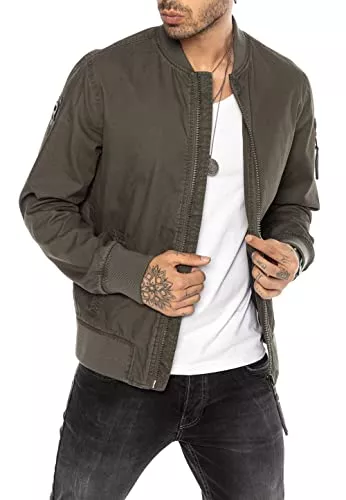 Redbridge Jacken Redbridge Herren Jacke Übergangsjacke Bomberjacke Collegejacke Basic