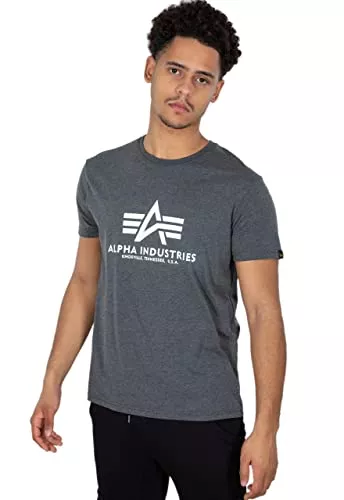 ALPHA INDUSTRIES T-Shirts ALPHA INDUSTRIES Herren Basic T-shirt