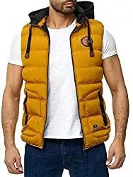 BLACKROCK Westen BLACKROCK Herren Outdoor-Weste - Slim-Fit - Abnehmbare Kapuze und Stehkragen - Moderne Stepp-Weste
