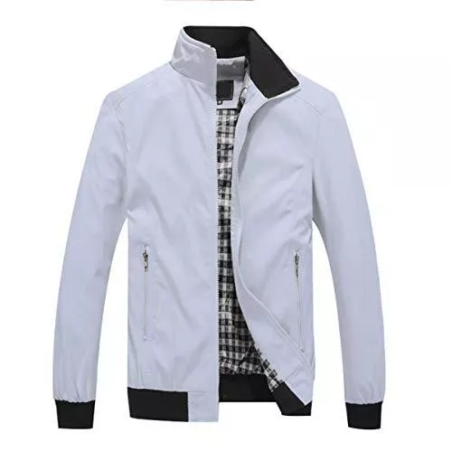 YOUTHUP Jacken YOUTHUP Herren leichte Jacke Langarm Bomberjacke Casual Sportjacke Übergangsjacke für Business Freizeit