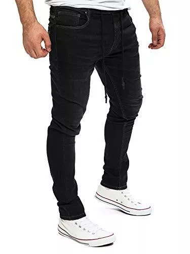 Yazubi Jeans Yazubi Herren Sweathose in Jeansoptik Erik