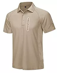 TACVASEN T-Shirts TACVASEN Herren Atmungsaktiv T-Shirts Outdoorshirts Arbeit Kurzarm Schnelltrocknend