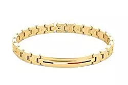 Tommy Hilfiger Schmuck Tommy Hilfiger Jewelry Armband mit Knebelverschluss für Herren aus Edelstahl