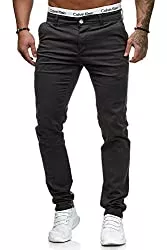 OneRedox Hosen OneRedox Herren Chino Stoffhose Chinohose Casual Slim 3269