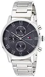 Tommy Hilfiger Uhren Tommy Hilfiger Herren Multi Zifferblatt Quarz Uhr mit Edelstahl Armband 1791397