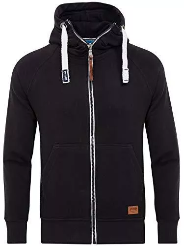 Yazubi Kapuzenpullover Yazubi Herren Sweatjacke Hoodie mit Reißverschluss Jacob