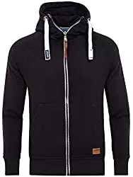 Yazubi Kapuzenpullover Yazubi Herren Sweatjacke Hoodie mit Reißverschluss Jacob