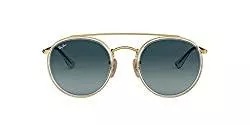 Ray-Ban Sonnenbrillen & Zubehör Ray-Ban Unisex-Erwachsene RB3647N-91233M Sonnenbrille, Gold (Dorado), 0
