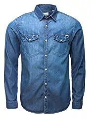 JACK &amp; JONES Hemden JACK &amp; JONES Herren Jjvsean Shirt L/S Western Noos Freizeithemd