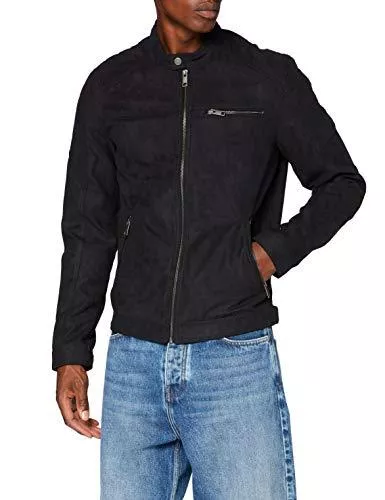 JACK &amp; JONES Jacken JACK &amp; JONES Male Lederjacke Faux