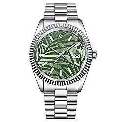 CADISEN Uhren CADISEN Automatik Uhr Herren Mechanische Automatikuhr Saphirglas Und Edelstahlarmband Uhr