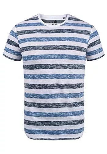 !Solid T-Shirts !Solid TET Herren T-Shirt Kurzarm Shirt mit Streifen und Rundhalsausschnitt