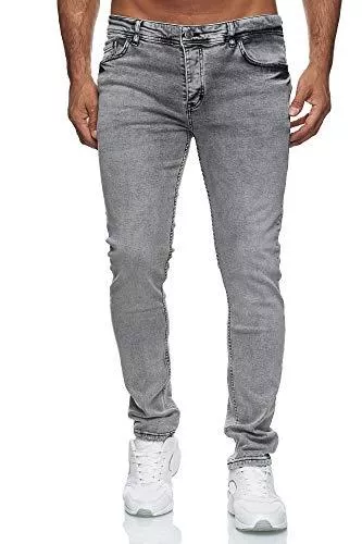 Reslad Jeans Reslad Jeans-Herren Slim Fit Basic Style Stretch-Denim Männer Jeans-Hose RS-2063