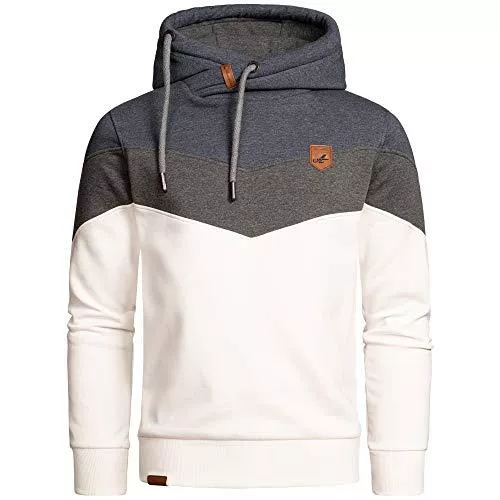 Amaci&amp;Sons Kapuzenpullover Amaci&amp;Sons Herren Basic Kapuzenpullover Sweatjacke Pullover Hoodie Sweatshirt