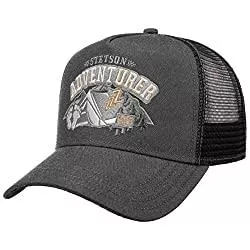 Stetson Hüte & Mützen Stetson BBQ Chairs Trucker Cap Truckercap Meshcap Basecap Baseballcap Damen/Herren - Snapback, mit Schirm Frühling-Sommer