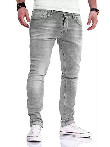 Rello &amp; Reese Jeans Rello &amp; Reese Herren Jeans Hose Denim Slim Fit JN-105