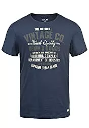 Blend T-Shirts Blend Vadim Herren T-Shirt Kurzarm Shirt mit Print und Rundhalsausschnitt