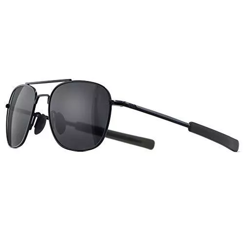 SUNGAIT Sonnenbrillen & Zubehör SUNGAIT Herren Militär Sonnenbrille Polarisierte Pilot Style - Bajonett-Tempel