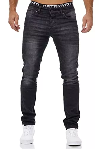 MERISH Jeans MERISH Jeans Herren Slim Fit Jeanshose Stretch Denim Hose Designer 1512