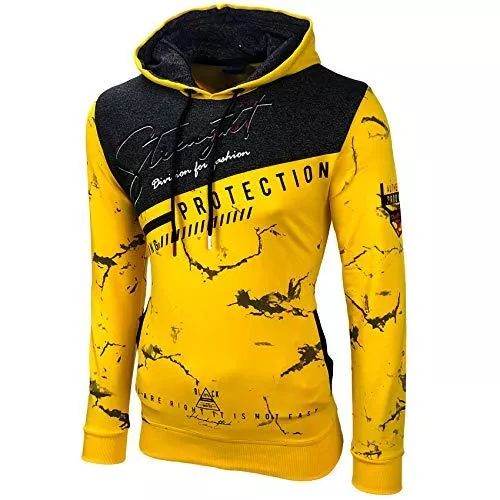 Baxboy Kapuzenpullover Baxboy Herren Pullover Hoodie Sweatjacke Longsleeve Sweatshirt Jacke Langarm Kapuzenpullover Hoody Sweater