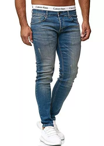 OneRedox Jeans OneRedox Designer Herren Jeans Hose Slim Fit Jeanshose Basic Stretch