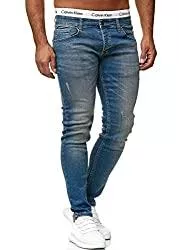OneRedox Jeans OneRedox Designer Herren Jeans Hose Slim Fit Jeanshose Basic Stretch