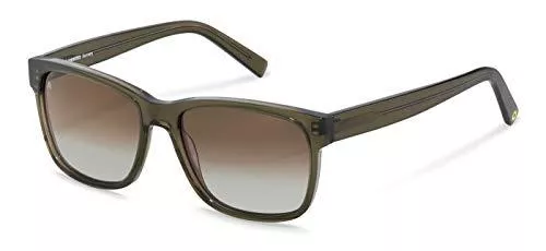 Rodenstock Sonnenbrillen & Zubehör Rodenstock Herren Sonnenbrille aus leichtem Acetat in eckiger Form und Oversized-Look