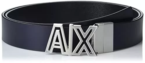 Armani Exchange Gürtel Armani Exchange Herren Wendbarer Ledergürtel mit Logo Gürtel